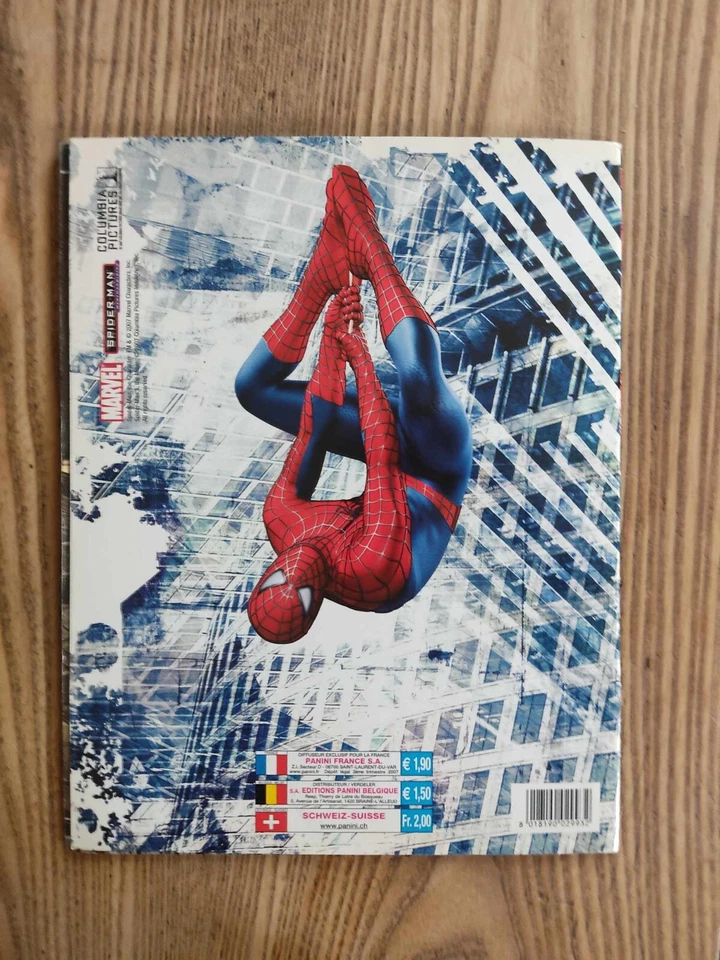 Album Panini, Spider-Man 3, Marvel, 2007, Bouffon vert, Peter Parker, Vénom - Photo 4/4