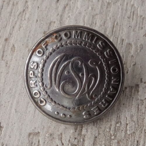 NSW CORPS OF COMMISSIONAIRES BUTTON  TYPE 2 VETERAN - Foto 1 di 2