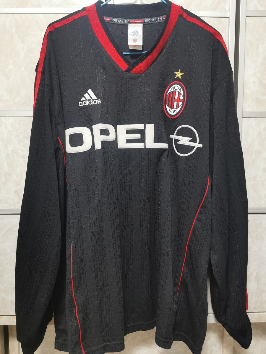 【激レア】AC MILAN 1999-2000 Tシャツ （イタリアで購入） AC Milan Home Shirt - 100 Years - 1999-2000 – Retro Football