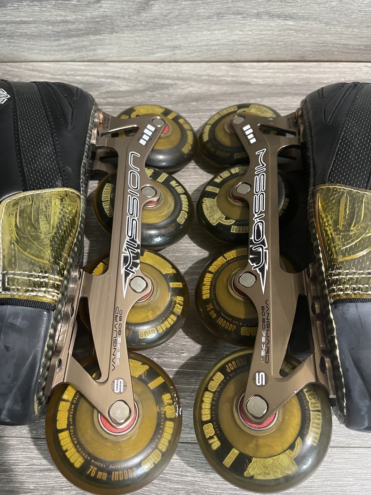 RARE Mission Wicked Light 5 Roller Hockey Inline Skates Size 6D eBay