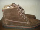 100% AUTHENTIC NEW MEN GUCCI NEW BROWN SOFTY TEK SUEDE BOOTS UK 9/US 10 — photo 3