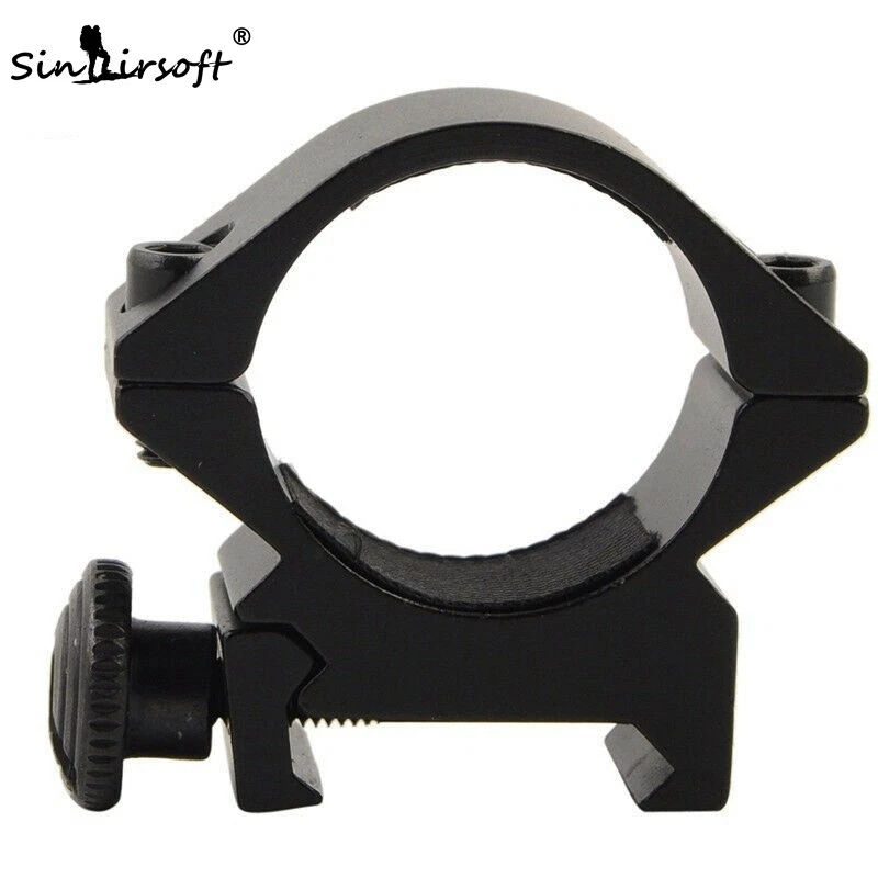 QD Low Profile Scope Mounts 25mm 1" Rings / 20mm Weaver Picatinny Gun Rifle Rail - Image 3 of 4