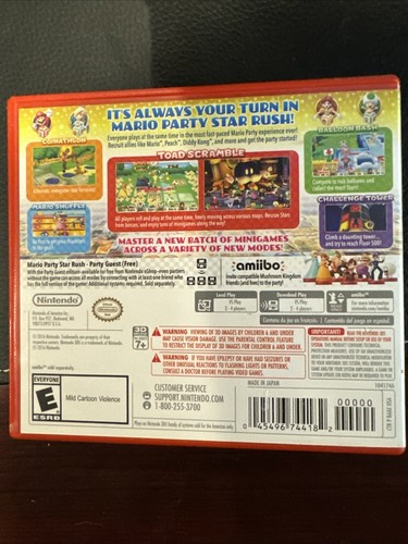 Mario Party Star Rush - Nintendo Wii U - Picture 3 of 3