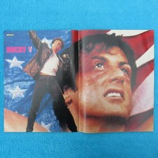 Sylvester Stallone POSTER BRAVO 2 Seiten ROCKY V 5 Richard Dean Anderson