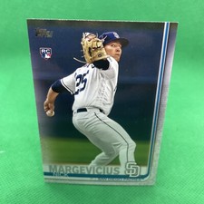 2019 Topps Update #US249 Nick Margevicius     San Diego Padres Rookie