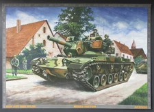 AFV Club 1/35th Scale M60A2 Starship - Boxart Poster from Kit No. AF35230
