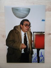 Claude Chabrol Autogramm signed 9x13 cm Bild 
