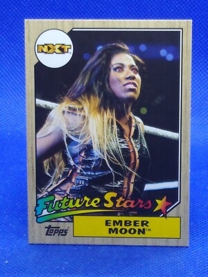 2017 WWE Topps Heritage Future Stars #3 - Ember Moon - NXT