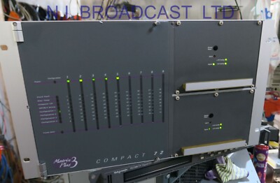 Clearcom matrix plus 3 compact 72 digital intercom mainframe