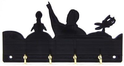 Mystery Science Theater 3000 MST3K Key Rack Holder Hanger Entryway Hooks Moon 13