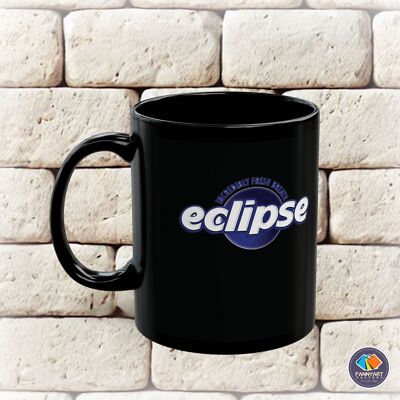 Eclipse Gum Logo Premium Black Coffee Mug