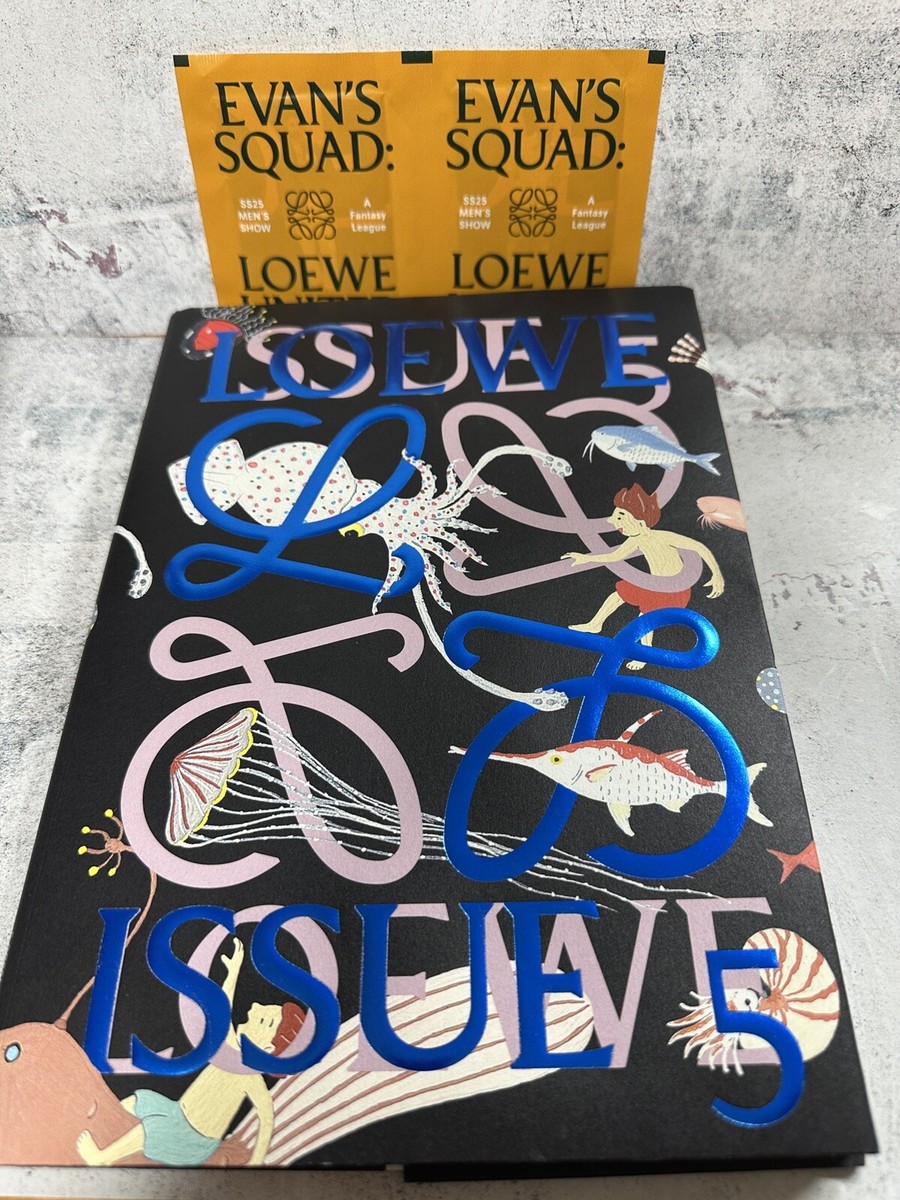 Loewe issue 5 Holiday 2024-25 Spring look book Catalog With 12