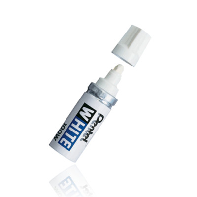 Pentel 100W 3.3mm Pocket-Size White Paint Bullet Marker Graffiti Art Supplies
