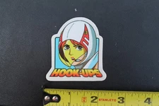 Hook-Ups Skateboards Gatchaman Battle Planets Amine OG HU5 Skateboarding STICKER