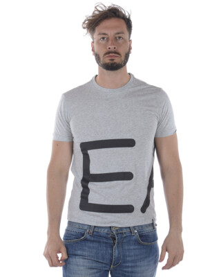Emporio Armani EA7 T-Shirt Sweatshirt Man Grey 3ZPT38PJM9Z 3904 Sz XL MAKE OFFER