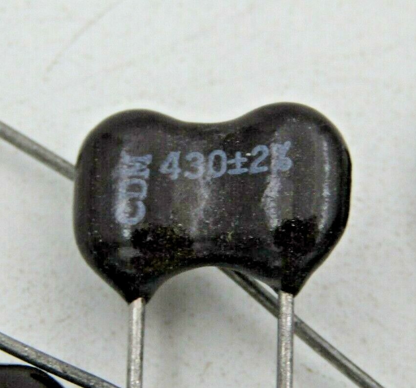 1pcs CDE 2500P (2500PF 2.5nF) 500V 5% Silvered Mica Capacitor Cornell Dubilier - Foto 8