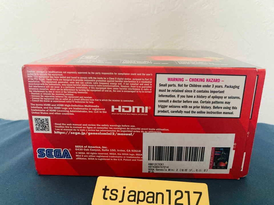 SEGA Genesis Mini 2 Versión Norteamérica Genesis Mega Drive Contiene 60 Juegos Foto 4 de 4