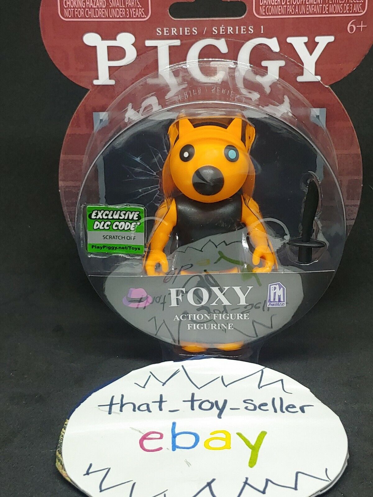 PIGGY - Foxy Action Figure (3.5 Buildable Toy, Series 1) – Zerg Toys and  Collectables