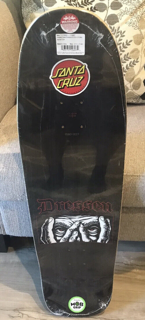 Santa Cruz Eric Dressen Eyes Everslick Skateboard Deck | eBay Santa Cruz Eric Dressen Eyes Everslick Skateboard Deck | eBay