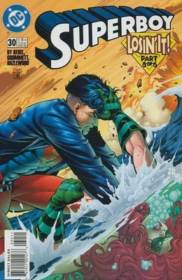 Superboy (3rd Series) #30 VF; DC | Losin' It 6 Choking Drowning - w/Bag+Board