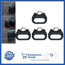 Lug Ring Camera Strap Hook Compatible with D-SLR Mirrorless Cameras Black