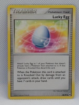 LUCKY EGG 88/99 UC ARCEUS POKEMON MP LUCKY EGG