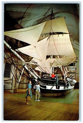 c1960's The Whaling Museum 18 Johnny Cake Hill New Bedford MA Unposted Postcard