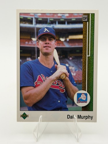 Dale Murphy [Reverse Negative] #357 1989 Upper Deck card