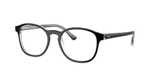 Ray-Ban Optical RX 5417 black on trasparent 2034 Eyeglasses
