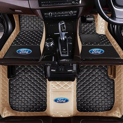 For Ford 2000-2025 Handmade all-weather waterproof PU leather floor mat - Picture 56 of 90