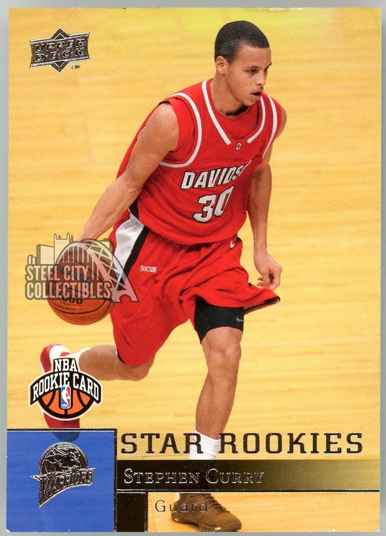 Stephen Curry 2009-10 Upper Deck Rookie Card #234 (Corner/Edge Damage)