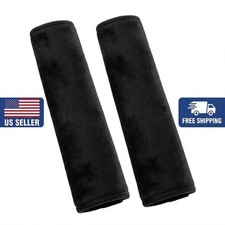 2p Comfortable Seat Belt Covers Auto Shoulder Soft Plush Pad Car Accessories