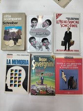 LOTTO LIBRI 6 PEZZI STOCK VARI GENERI