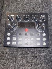 Mixer Desktop Compatto 2 Ingressi Microfonici Effetti Vocali Home Studio Registrazione