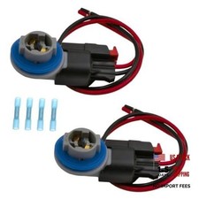 2 Set Tail Light Taillight Side Marker Lamp Bulb Socket Pigtail Harness Kit