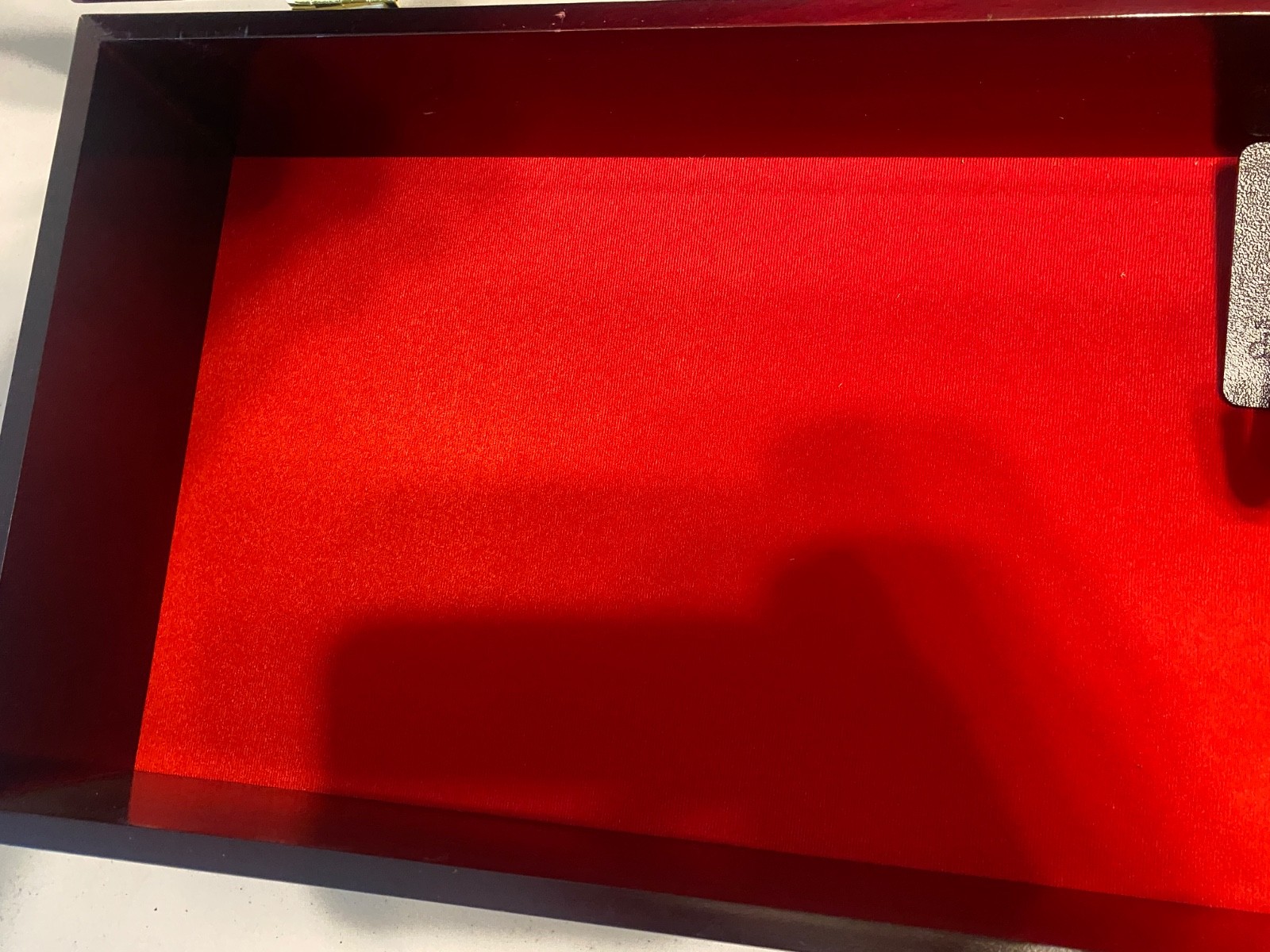 Display Case for Gun or Sword Cherry Wood