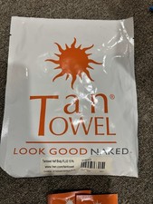 Tan Towel Half Body Plus 15 Pack Look Good Naked NEW SEALED NIP