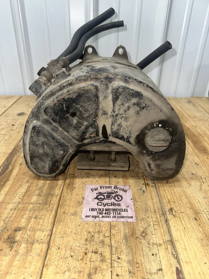 Harley Davidson Sportster XLCH Model K KR KRTT horseshoe oil tank Fits 1962-65 - Image 2 of 4