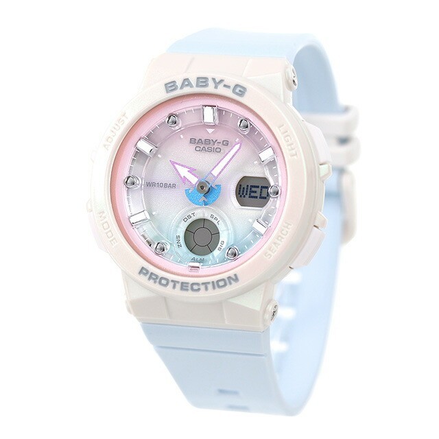 Casio BGA-250-7A3 Baby-G Quartz Women's Watch Pink Dial Ana-Digi
