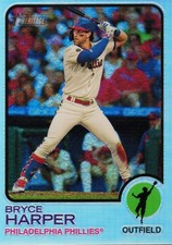 2022 Topss Heritage Chrome Bryce Harper Refractor