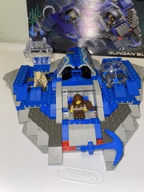 LEGO Set 7161 Gungan Sub VINTAGE STAR WARS Incomplete W/ Manual & 2 Minifigs