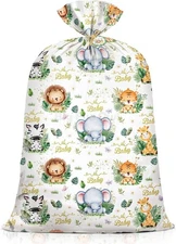 Extra Large Baby Shower Plastic Gift Bags 70"x 1 count (Pack of 1), colorful 