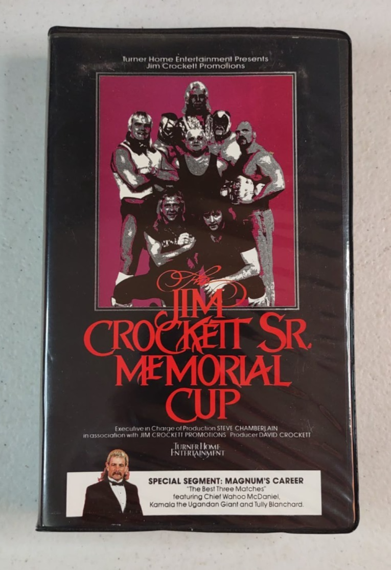 マッスル北村 ワークアウト VHS Jim Crockett Sr Memorial Cup (VHS, 1987) Wrestling Turner Home
