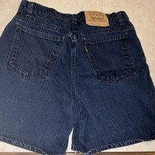 Vtg Levis Orange Tab 36920 Regular Fit Denim Jean Shorts Sz 12. 5 Inseam