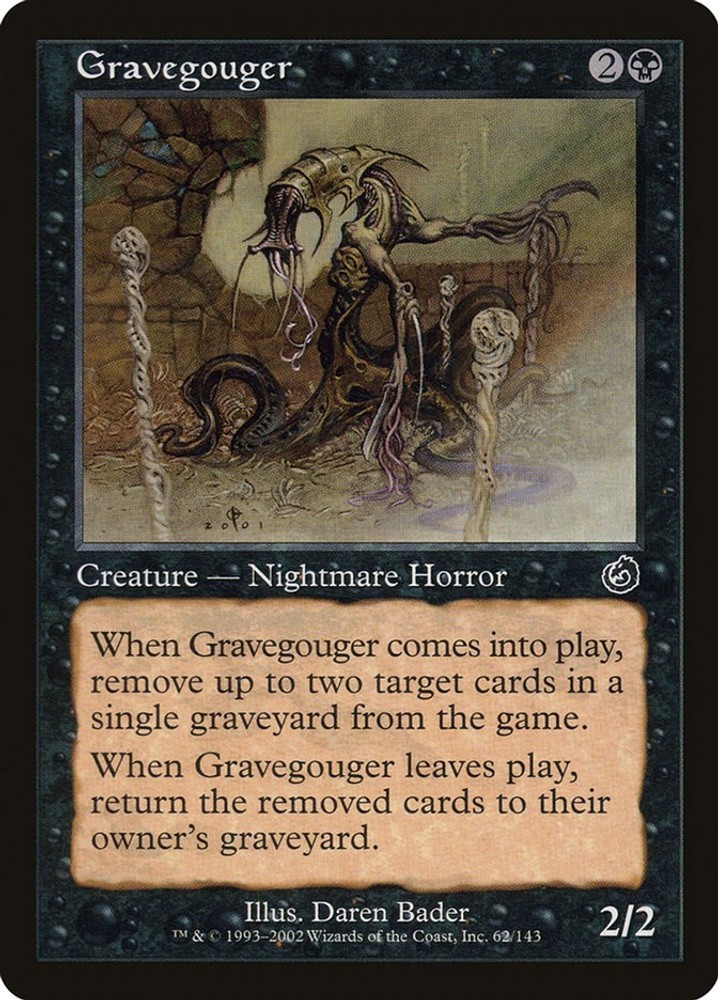 Gravegouger (62) ( NM) Torment MTG TOR