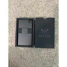 New Ekster Aluminum AirTag Wallet Black RFID Blocking Slim Card Holder