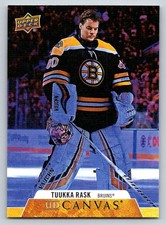2020-21 Upper Deck Canvas #C6 Tuukka Rask (ref 215258)