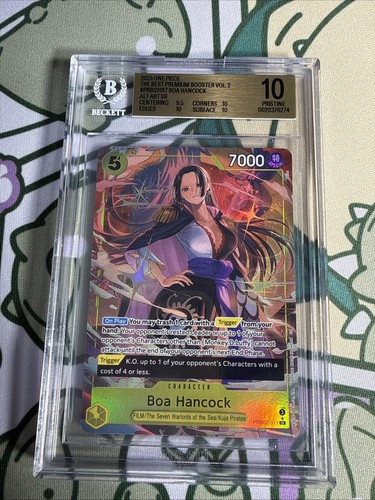 Boa Hancock (Alternate Art) graded BGS 10 for sale on eBay