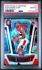 2024 PANINI TOTALLY CERT THE MIGHTY #17 ALEXANDRE SARR PSA 10