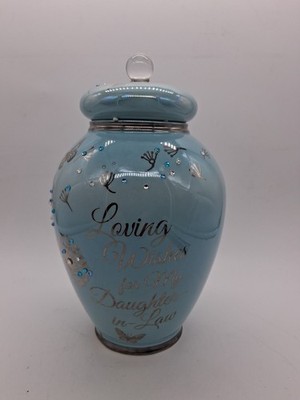 Loving Wishes music Jar  daughter In Law Bradford exchange you are so beautiful